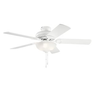Kichler Sutter Place Select 3 Light 52 Inch Indoor Ceiling Fan in Matte White
