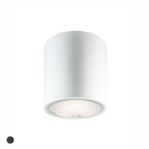 Cask 1-Light LED Ceiling Light in White
