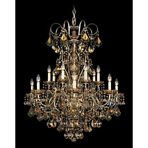 New Orleans 14-Light Chandelier in French Gold