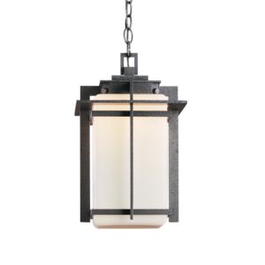 Hubbardton Forge 17 Inch Tourou Large Outdoor Ceiling Fixture in Natural Iron