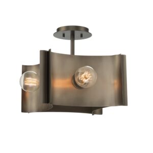 Eurofase Metallo 4-Light Ceiling Light in Brushed Nickel