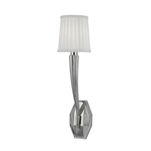 Hudson Valley Erie 21 Inch Wall Sconce in Polished Nickel