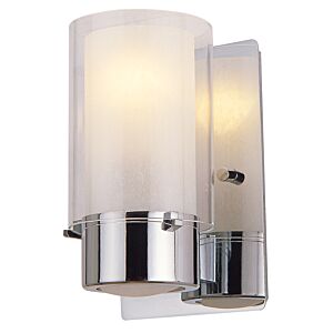 DVI Essex 1-Light Wall Sconce in Chrome