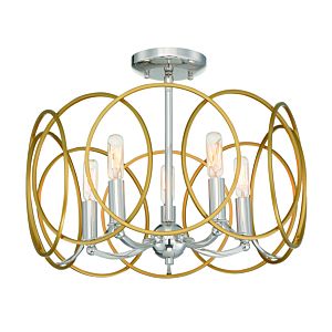 Chassell Pendant Light in Painted Honey Gold
