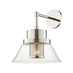  Paoli Wall Sconce in Polished Nickel