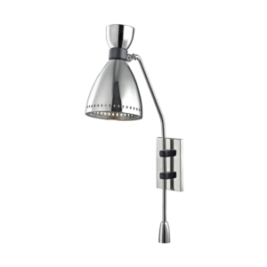  Solaris Wall Sconce in Polished Nickel