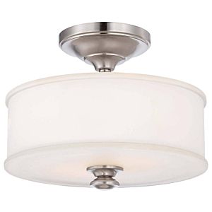 Minka Lavery Harbour Point 2 Light Ceiling Light in Brushed Nickel
