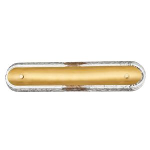Macau 1-Light LED Wall Sconce in Vintage Brass