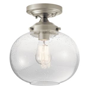 Avery Clear Seeded Ceiling Light