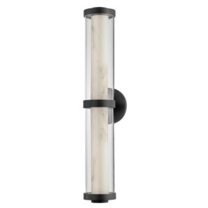 Caterina 1-Light LED Wall Sconce in Black Brass
