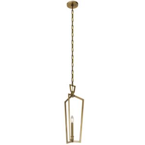  Abbotswell Pendant Light in Natural Brass