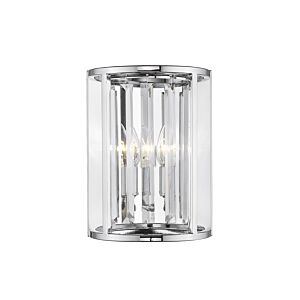 Z-Lite Monarch 2-Light Wall Sconce In Chrome