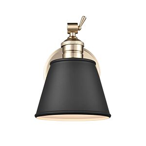 Layne 1-Light Wall Sconce in Modern Gold