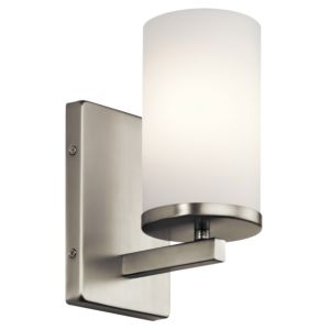 Crosby Satin Etched Cased Wall Sconce
