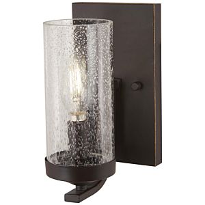 Minka Lavery Elyton Bathroom Wall Sconce in Downton Bronze with Gold Highlights