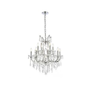 Maria Theresa 13-Light Chandelier in Chrome