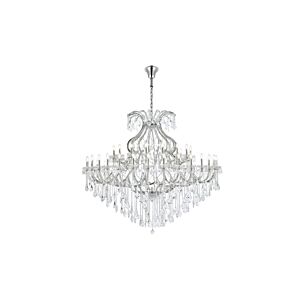 Maria Theresa 49-Light 4Chandelier in Chrome