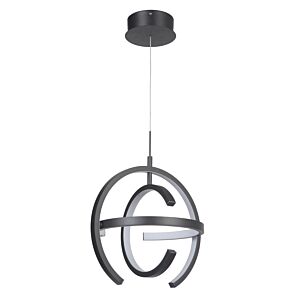 Craftmade Dolby 14 Inch Pendant Light in Matte Black