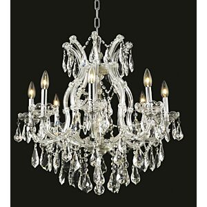Maria Theresa 9-Light Chandelier in Chrome