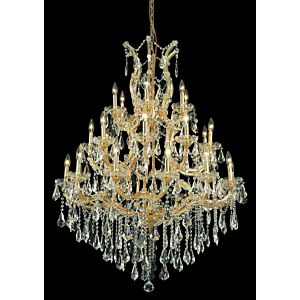 Maria Theresa 28-Light 2Chandelier in Gold