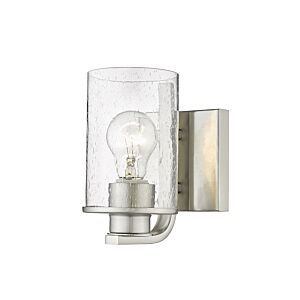 Z-Lite Beckett 1-Light Wall Sconce In Brushed Nickel