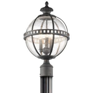Halleron 3-Light Outdoor Post Lantern