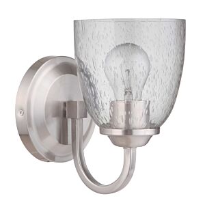 Craftmade Serene 9 Inch Wall Sconce in Brushed Polished Nickel