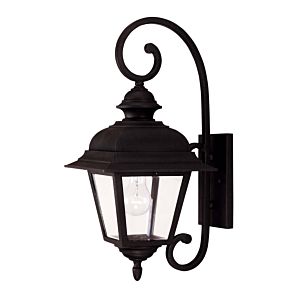 Savoy House Westover 1 Light Outdoor Wall Lantern in Textured Black