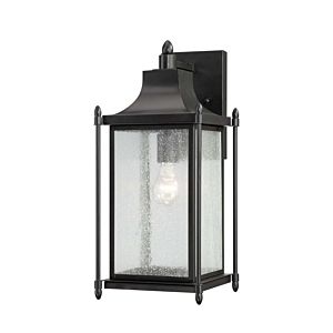 Savoy House Dunnmore 1 Light Outdoor Wall Lantern in Black