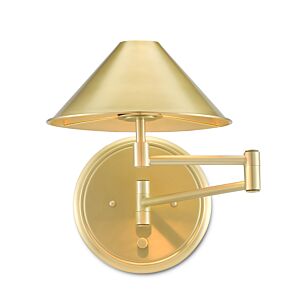 Seton 1-Light LED Wall Sconce in Brushed Brass