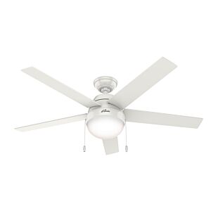 Anslee 2-Light 52" Ceiling Fan in Fresh White