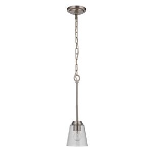 Craftmade Tyler 19 Inch Mini Pendant in Brushed Polished Nickel