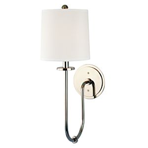 Hudson Valley Jericho 21 Inch Wall Sconce in Polished Nickel