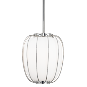 Hudson Valley Ephron 20 Inch Pendant Light in Polished Nickel