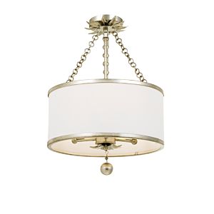  Broche Ceiling Light in Antique Silver