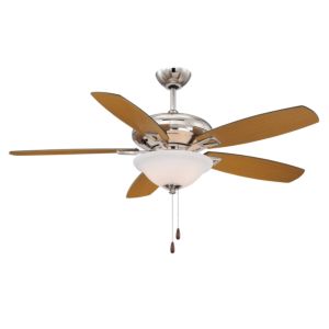Savoy House Mystique 52 Inch 2 Light Ceiling Fan in Polished Nickel