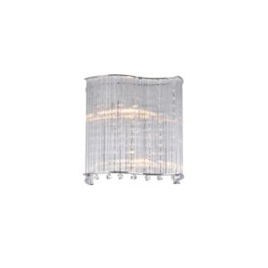 CWI Lighting Elsa 2 Light Wall Sconce with Chrome finish