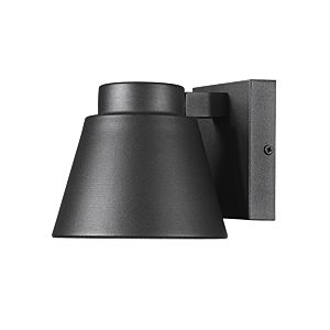Z-Lite Asher 1-Light Outdoor Wall Sconce In Black