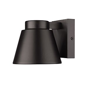 Z-Lite Asher 1-Light Outdoor Wall Sconce In Oil Rubbed Bronze