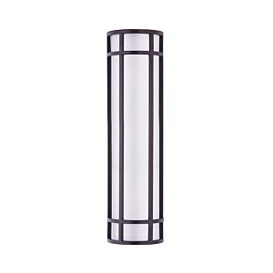 Moon Ray Outdoor White Wall Sconce