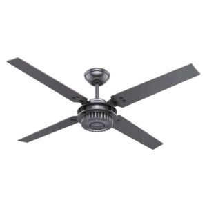 Hunter Chronicle 54 Inch Indoor/Outdoor Ceiling Fan in Matte Black