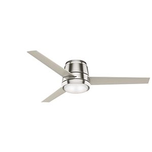 Commodus 54" Ceiling Fan in Brushed Nickel