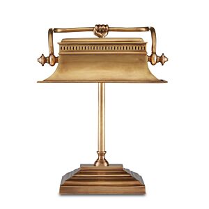 Bunny Williams 1-Light Table Lamp in Vintage Brass