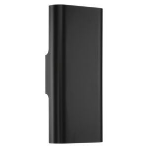 Access Bi Punch 2 Light Wall Sconce in Black