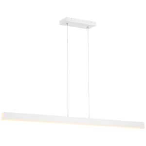 Illume 1-Light LED Pendant in Matte White