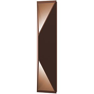 Sonneman Prisma™ 2 Light 18 Inch Wall Sconce in Textured Bronze