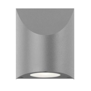 Sonneman Shear 6.25 Inch Wall Sconce in Textured Gray