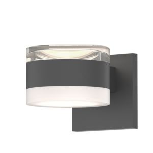 Sonneman REALS 3.25 Inch 2 Light LED Wall Sconce in Textured Gray