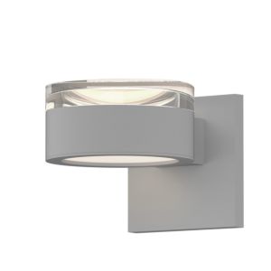 Sonneman REALS 2.5 Inch 2 Light Up/Down LED Wall Sconce in Textured White
