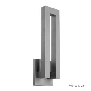 Modern Forms Forq 1 Light Outdoor Wall Light in Graphite